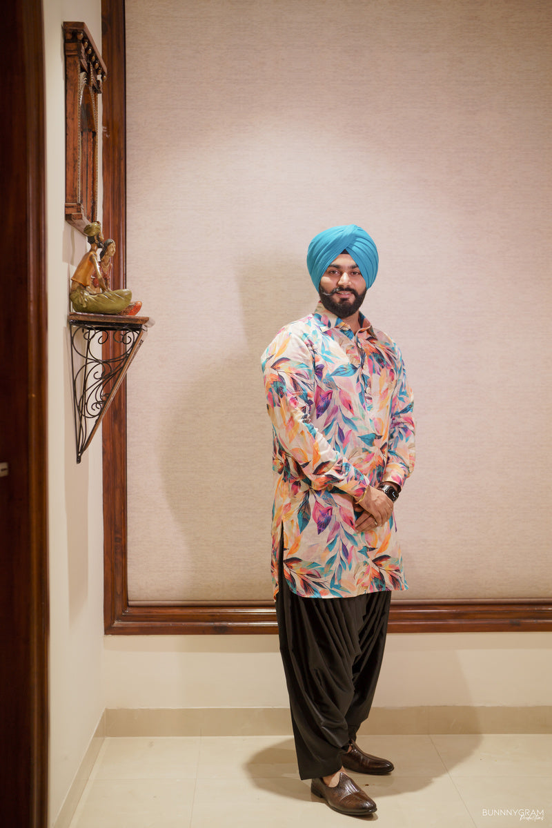 GULBERG PRINT KURTA