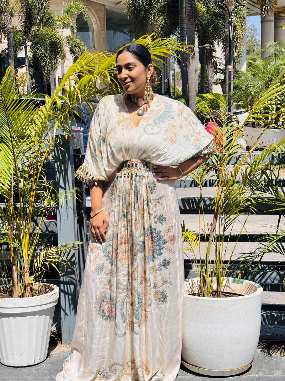 RANGREZ PRINT KAFTAN