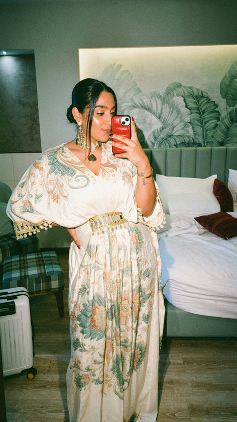 RANGREZ PRINT KAFTAN