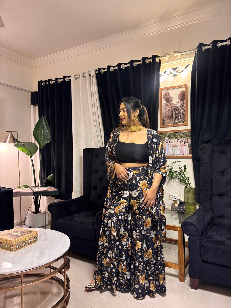 RAAT PRINT SHARARA CAPE SET