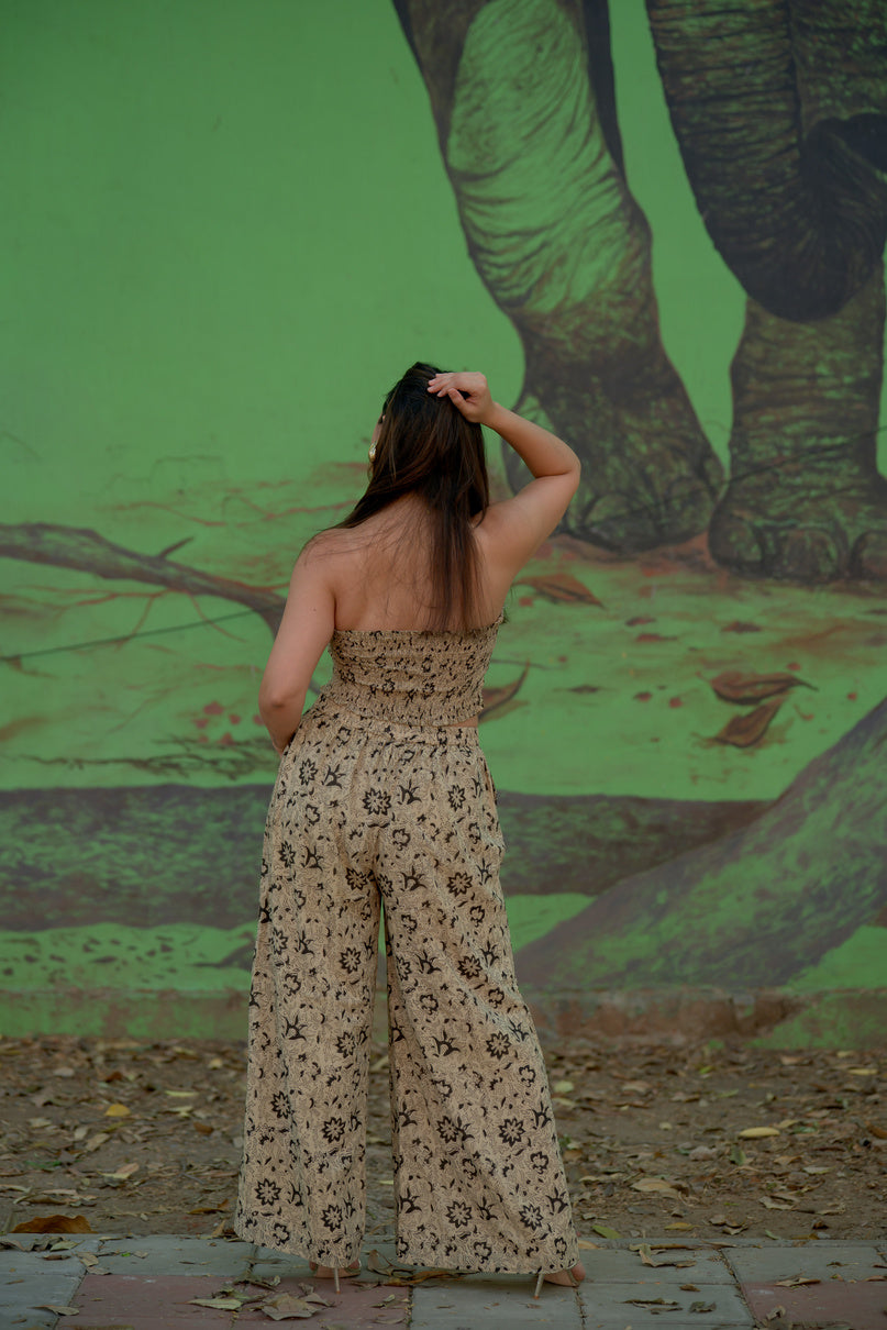 BLOCK PRINT PALAZZO CO-ORD